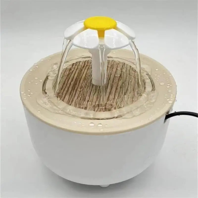 Fontana Automatica per Gatti — Silenziosa, Filtrante, USB 1.2L
