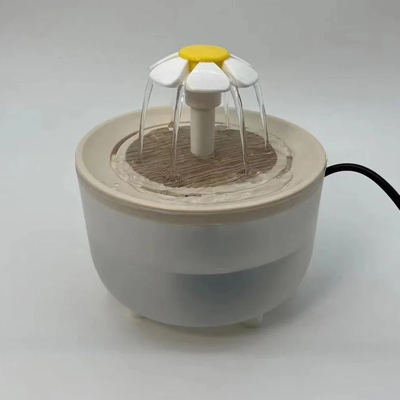 Fontana Automatica per Gatti — Silenziosa, Filtrante, USB 1.2L
