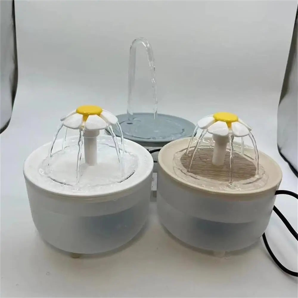 Fontana Automatica per Gatti — Silenziosa, Filtrante, USB 1.2L
