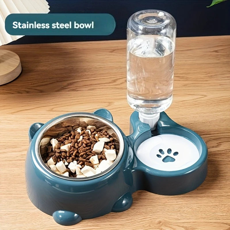 Distributore Automatico di Cibo e Acqua per Animali — Gatti e Cani