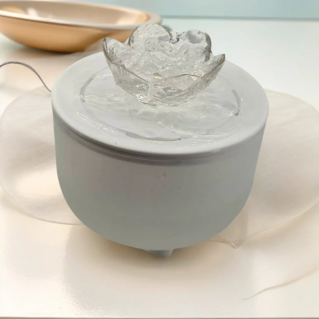 Fontana Automatica per Gatti — Silenziosa, Filtrante, USB 1.2L