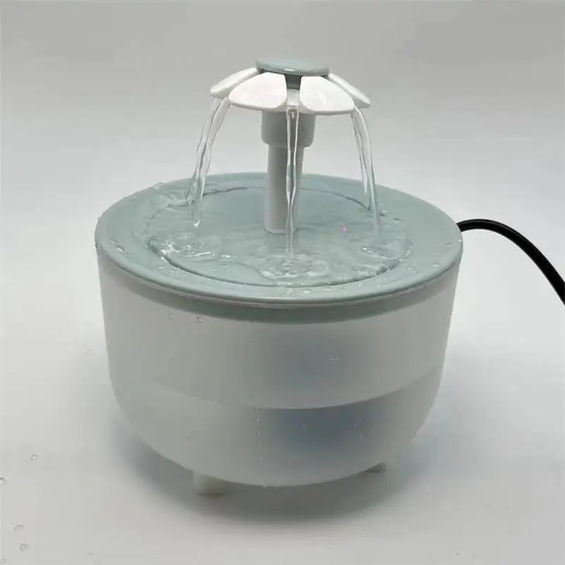 Fontana Automatica per Gatti — Silenziosa, Filtrante, USB 1.2L